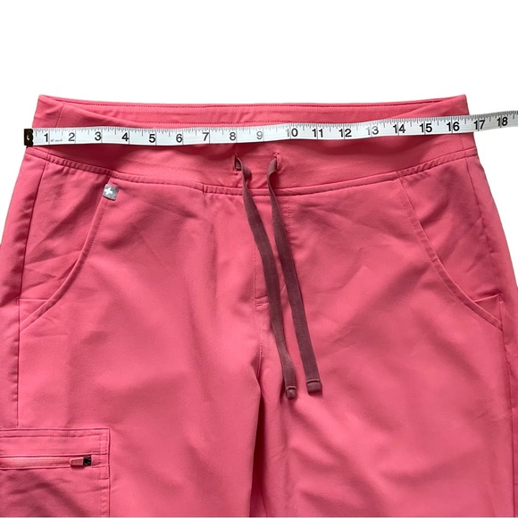 Figs Zamora Jogger Scrub Pants with Drawstring, Pink - Picture 6 of 6